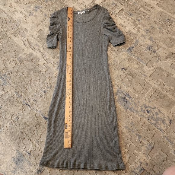 NWOT SUNDRY ribbed stretch Dress - Picture 14 of 15
